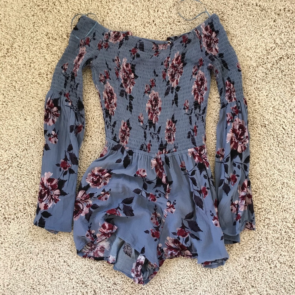 Blue Romper